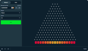 Plinko présent dans les originaux Stake