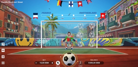 Jeu Penalty Shoot out Street