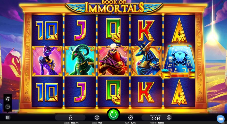 Book of Immortals iSoftBet