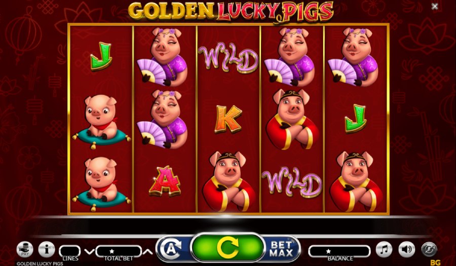 Golden Lucky Pigs