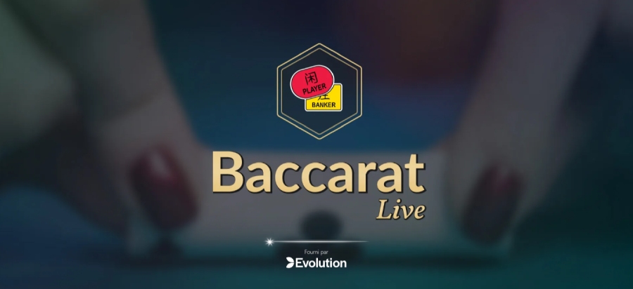 Baccarat Live of Evolution Gaming