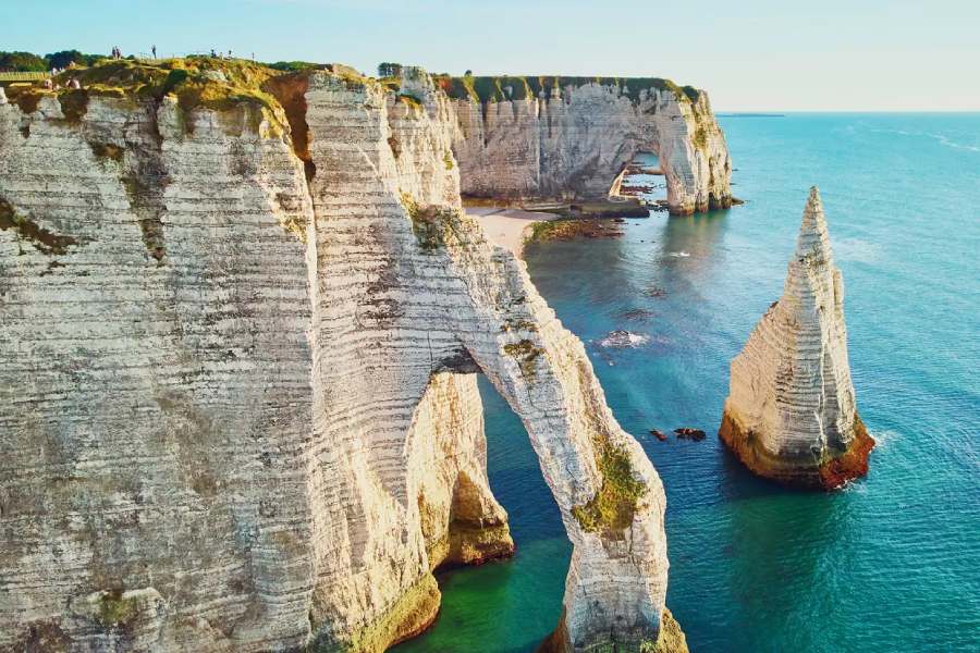 Célèbres Falaises d'Étretat fiche Linternaute