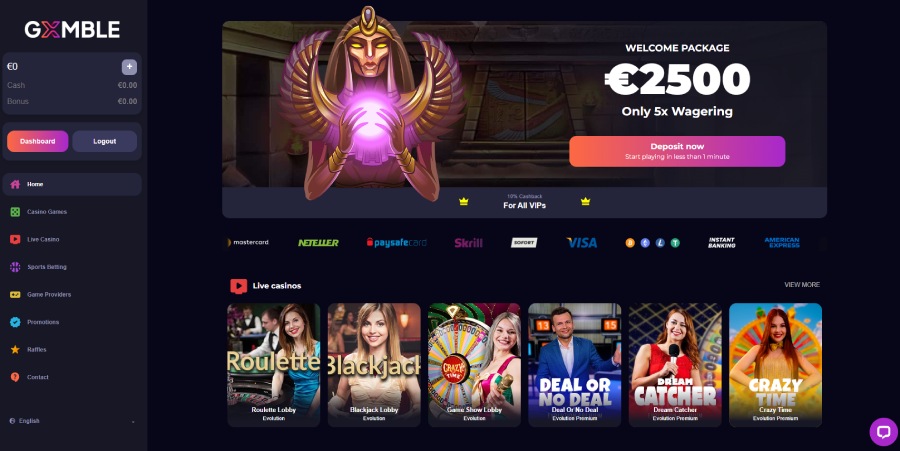 Home Page Gxmble Casino