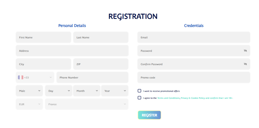 Prince Ali Registration