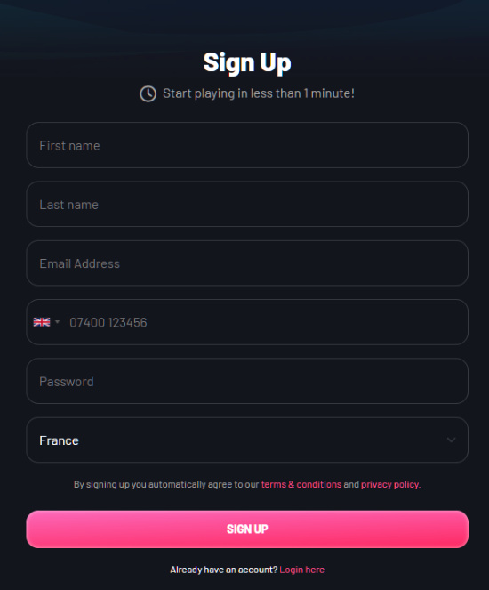 Sign Up Seven Casino