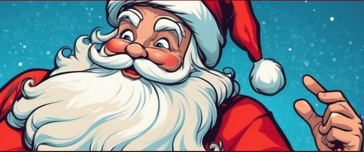 Father Christmas banner