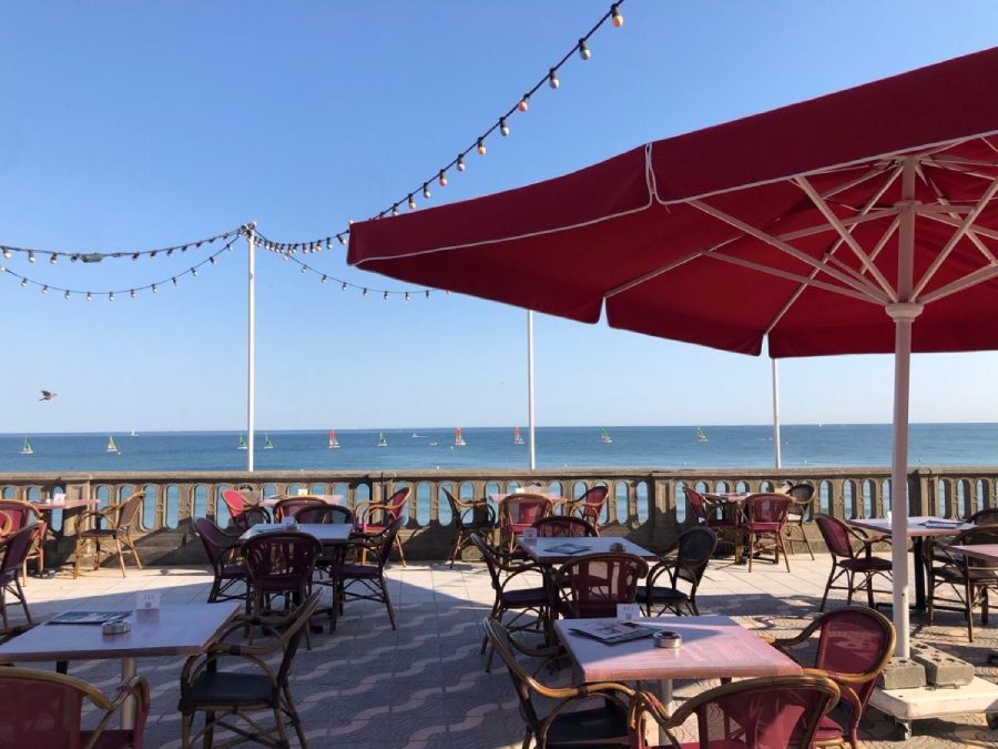 Terrace of the Bar Restaurant of the Casino of Cabourg