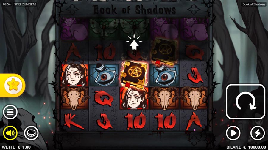 Nolimit City Book of shadows Slots