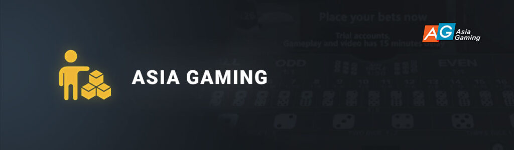 banner fornecedor de Asia gaming
